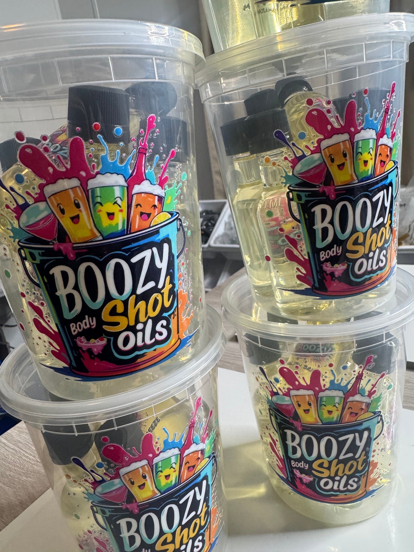 BOOZY BODY SHOT PARTY BUCKET
