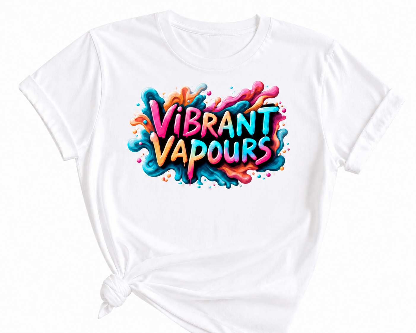 PREORDER TSHIRTS VIBRANT VAPOURS