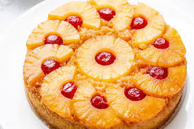 PINEAPPLE UPSIDE DOWN CAKE