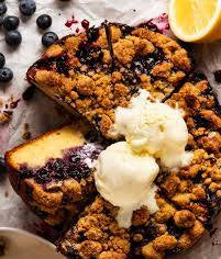 LEMON BLUEBERRY CRUMBLE